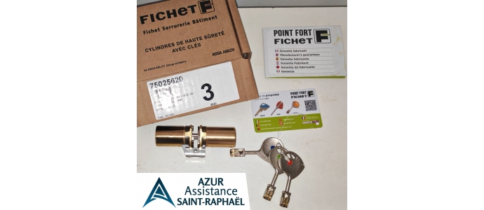 Remplacement de cylindre à Saint-Raphaël | Azur Assistance