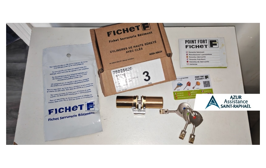 Remplacement de cylindre à Saint-Raphaël | Azur Assistance